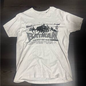 Batman Classic Graphic Tee - White